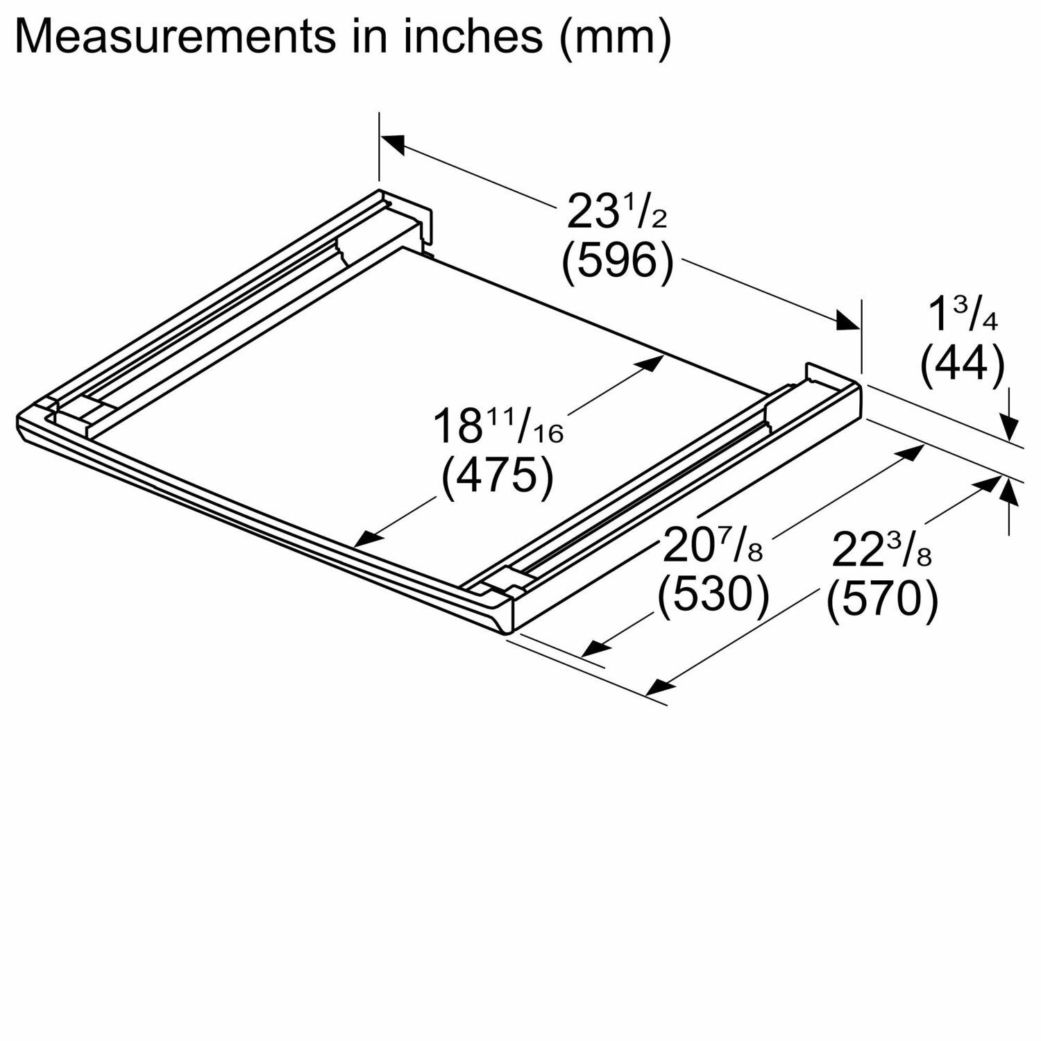 Bosch WTZ2750XUC Laundry Accessory Wtz2750Xuc