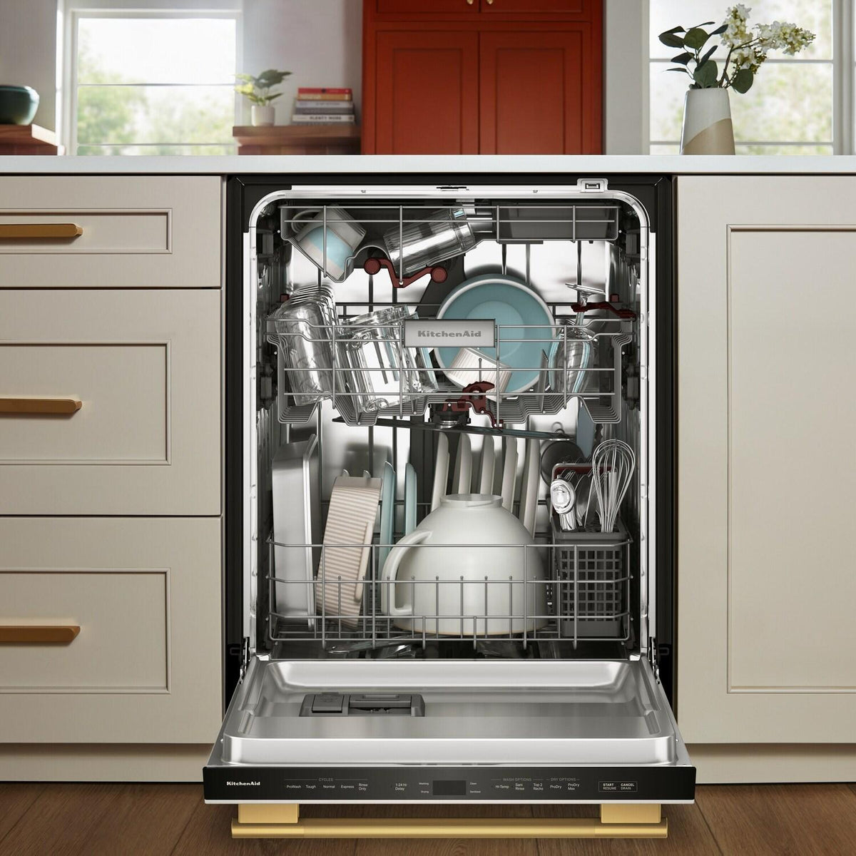 Kitchenaid KDTS624SPL Kitchenaid® 360(Degree) Max Jets™ Third Rack Dishwasher With Advanced Prodry™ System, 44 Dba