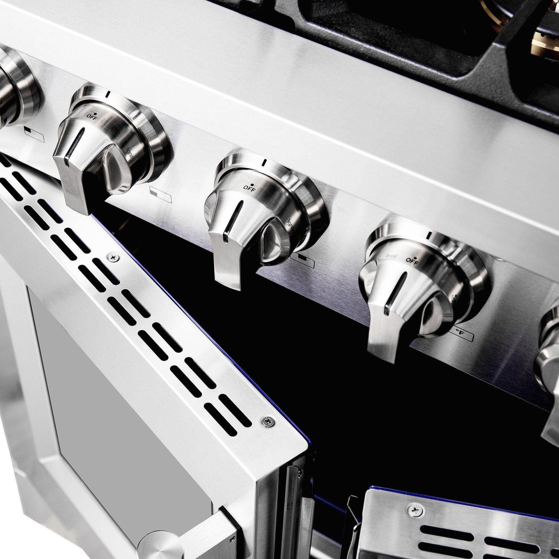 Forno FFSGS646036 Forno Capriasca 36" Freestanding French Door Gas Range