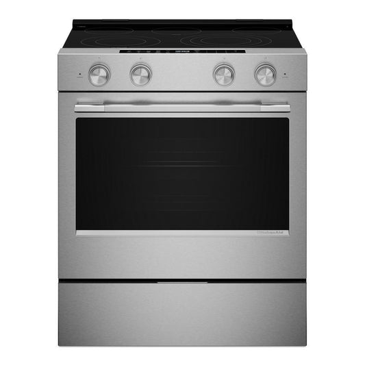 Kitchenaid KSES530SPS 5.3 Cu. Ft. Smart Slide-In Electric Range With Two Even-Heat™ Hyper Elements And Convection Cooking Modes