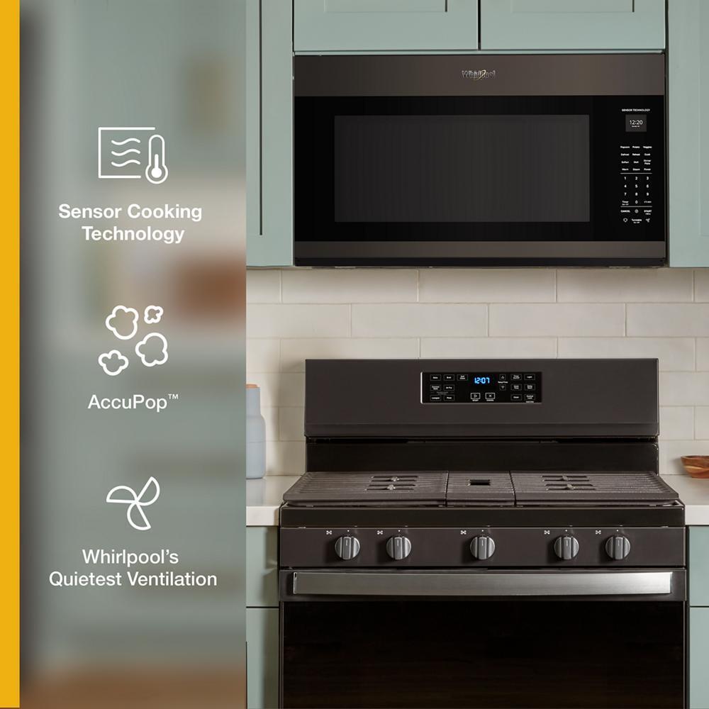 Whirlpool WMMS5630TV 2.1 Cu. Ft. Microwave Hood With Sensor Cooking And Accupop™