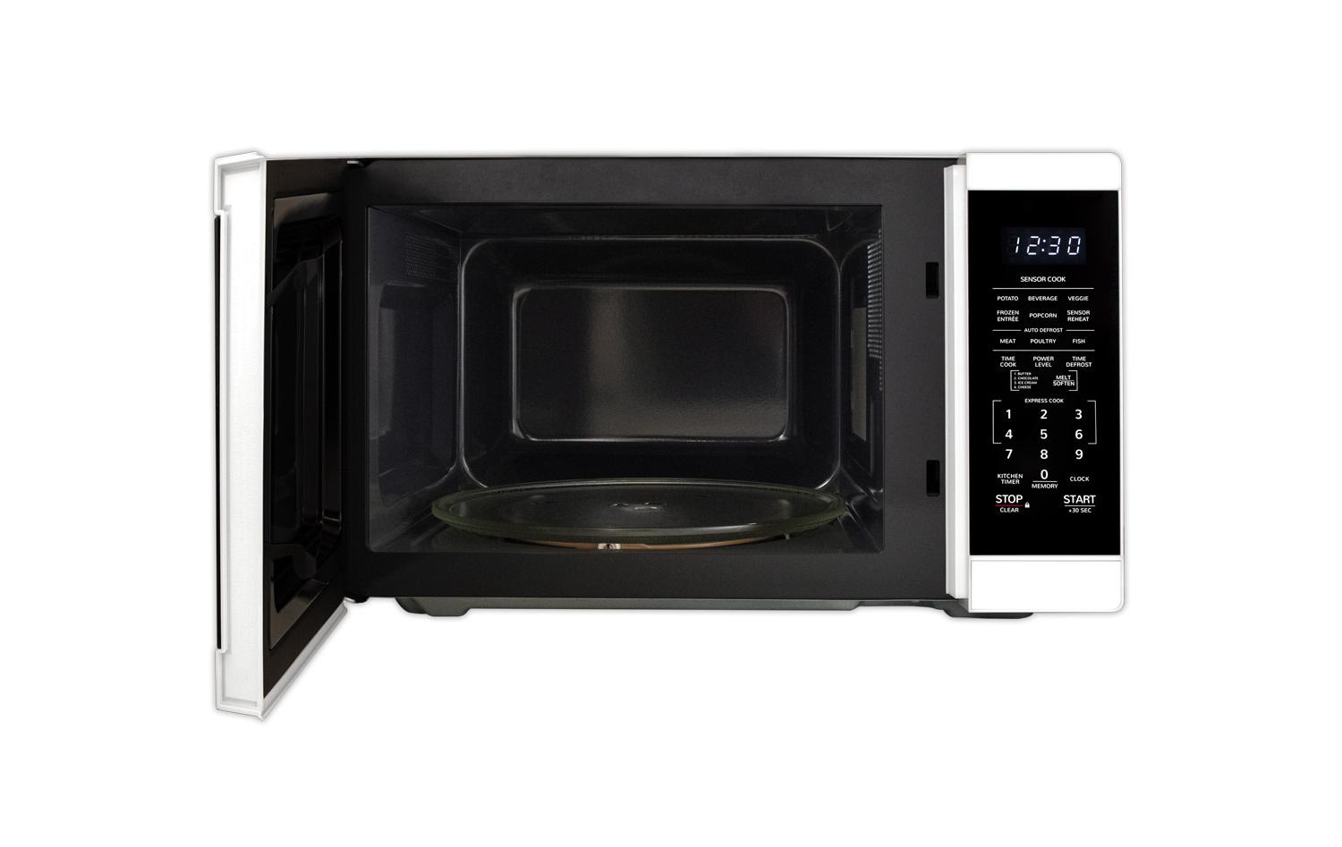 Sharp SMC1461HW 1.4 Cu. Ft. White Countertop Microwave Oven
