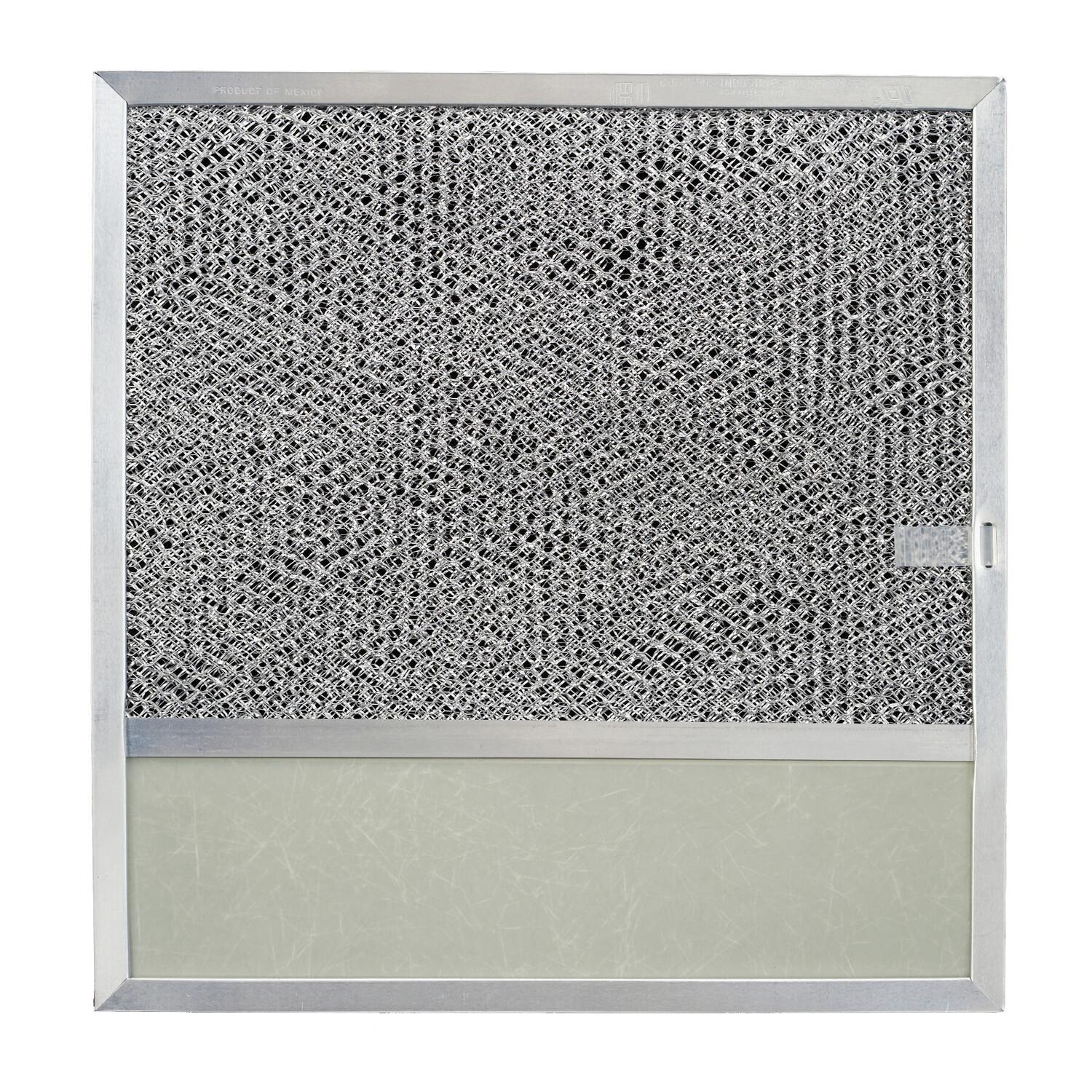 Broan SR610050 Broan-Nutone® Genuine Replacement Aluminum Filter W/ Light Lens For Range Hoods, 11-7/16" X 11-13/16" Fits Select Models