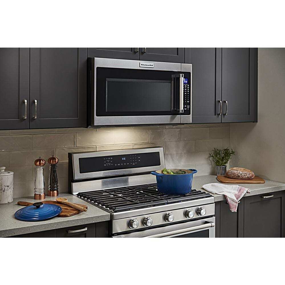 Kitchenaid KMHS120KPS 30" 1000-Watt Microwave Hood Combination