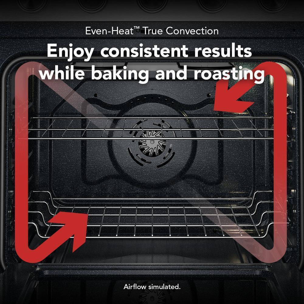 Kitchenaid KFGS530SPS 5.0 Cu. Ft. Smart Freestanding Gas Range With Convection Cooking Modes