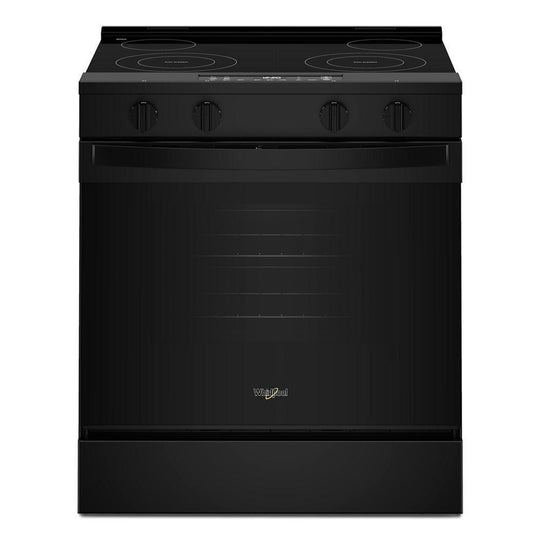 Whirlpool WSES3130SB 30-Inch Electric Range With No Preheat And Slow Cook Modes