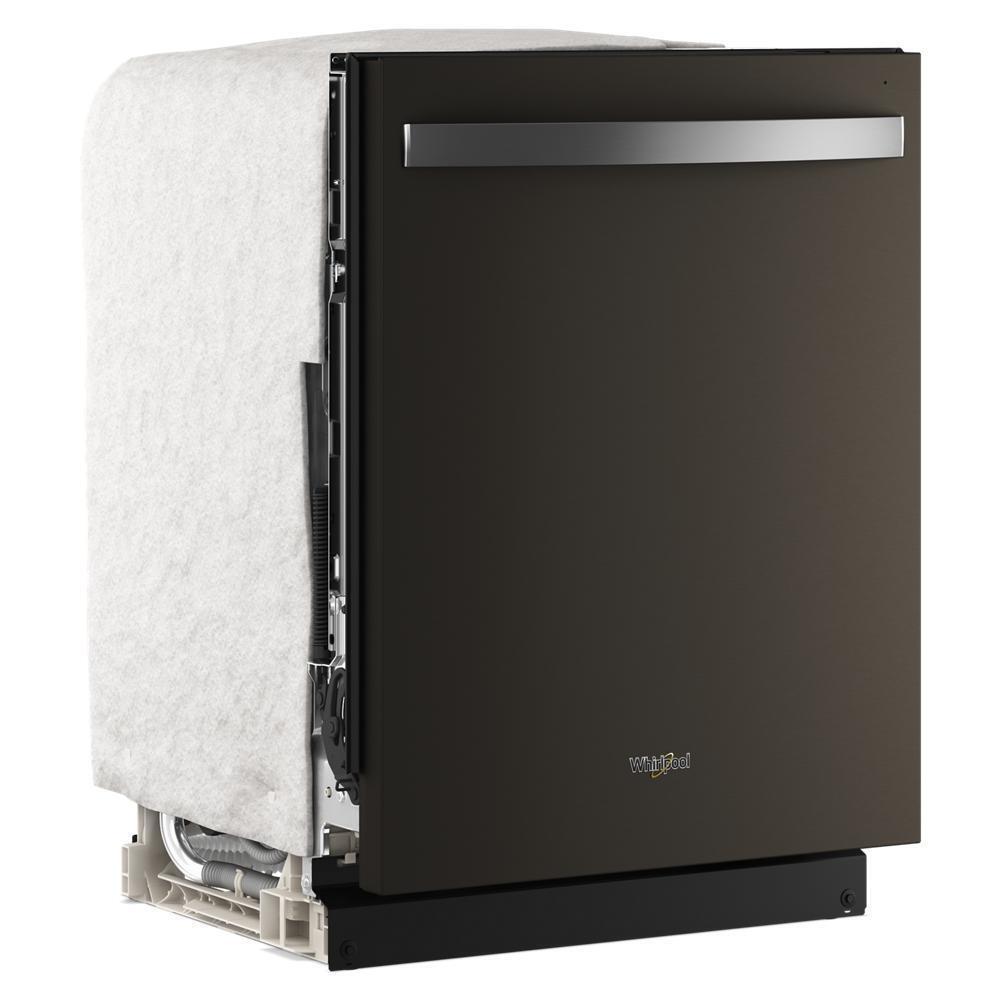 Whirlpool WDTS8024SV Whirlpool® 24-Inch Dishwasher With Total Coverage Wash Action And Auto Open Air Dry In Fingerprint Resistant Black Stainless