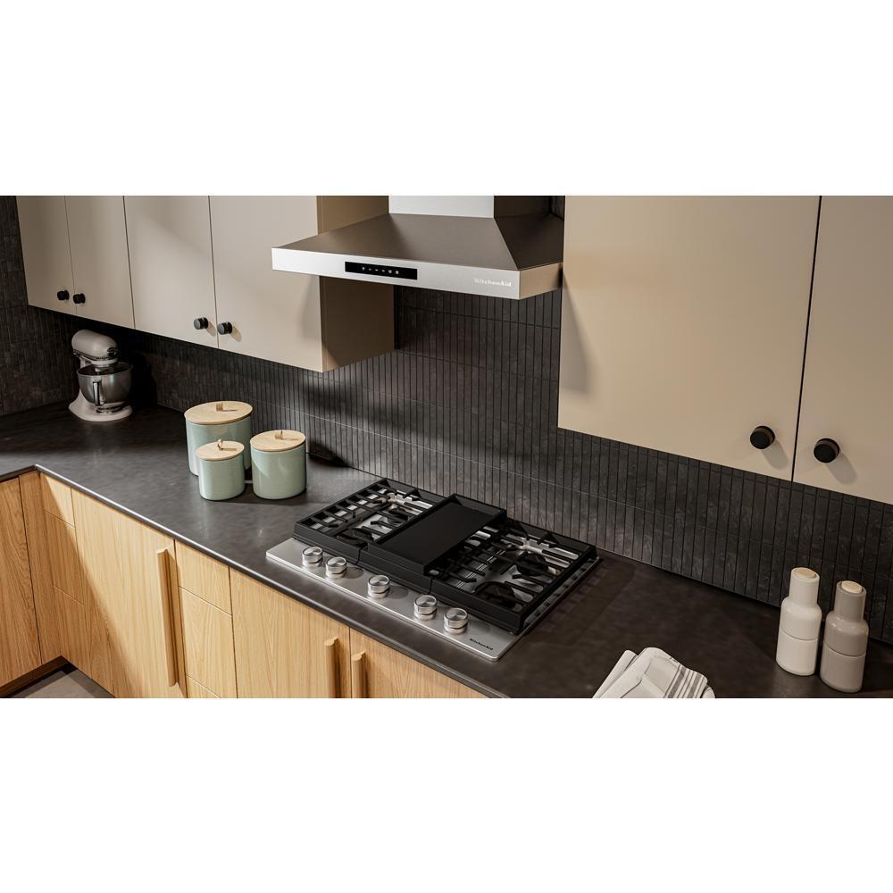Kitchenaid KCGK730SSS Kitchenaid® 30 In. Gas Cooktop With 5 Burners And Integrated Wok Grate