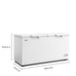 Whirlpool WZCC5519TW Whirlpool® 19 Cu. Ft. Convertible Freezer-To-Fridge Chest Freezer With 4 Storage Baskets