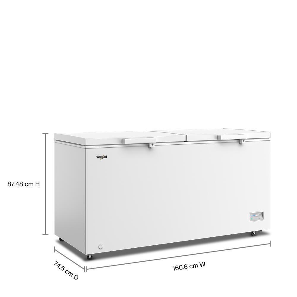 Whirlpool WZCC5519TW Whirlpool® 19 Cu. Ft. Convertible Freezer-To-Fridge Chest Freezer With 4 Storage Baskets