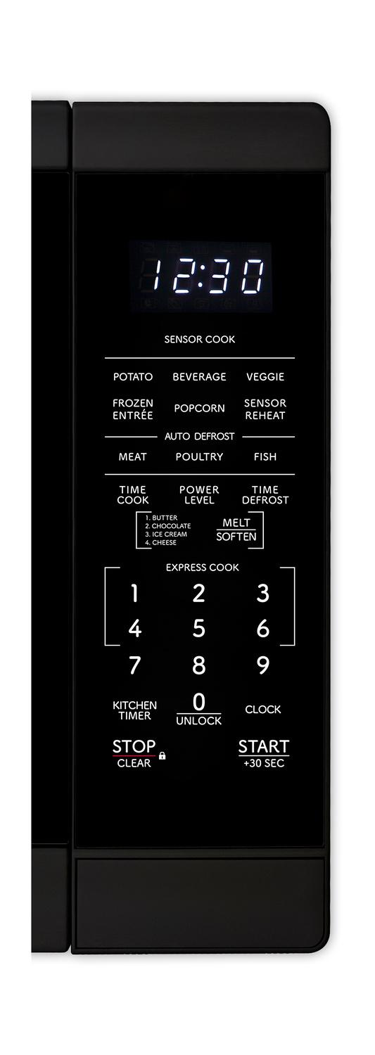 Sharp SMC1461KB Sharp 1.4 Cu. Ft. 1100W Black Countertop Microwave Oven