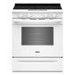 Whirlpool WSES5030SW 30-Inch Electric Smart Range With Air Cooking Technology