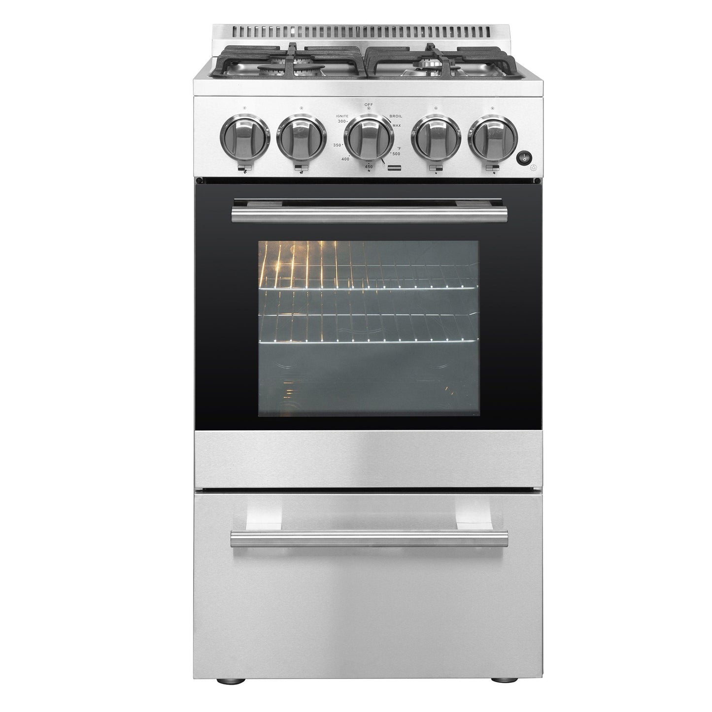 Forno FFSGS626520 Lamazze 20" Freestanding Gas Range