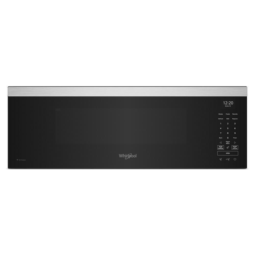 Whirlpool WMML5530RZ 1.1 Cu. Ft. Smart Low Profile Microwave Hood Combination With 450 Crm 4-Speed Venting
