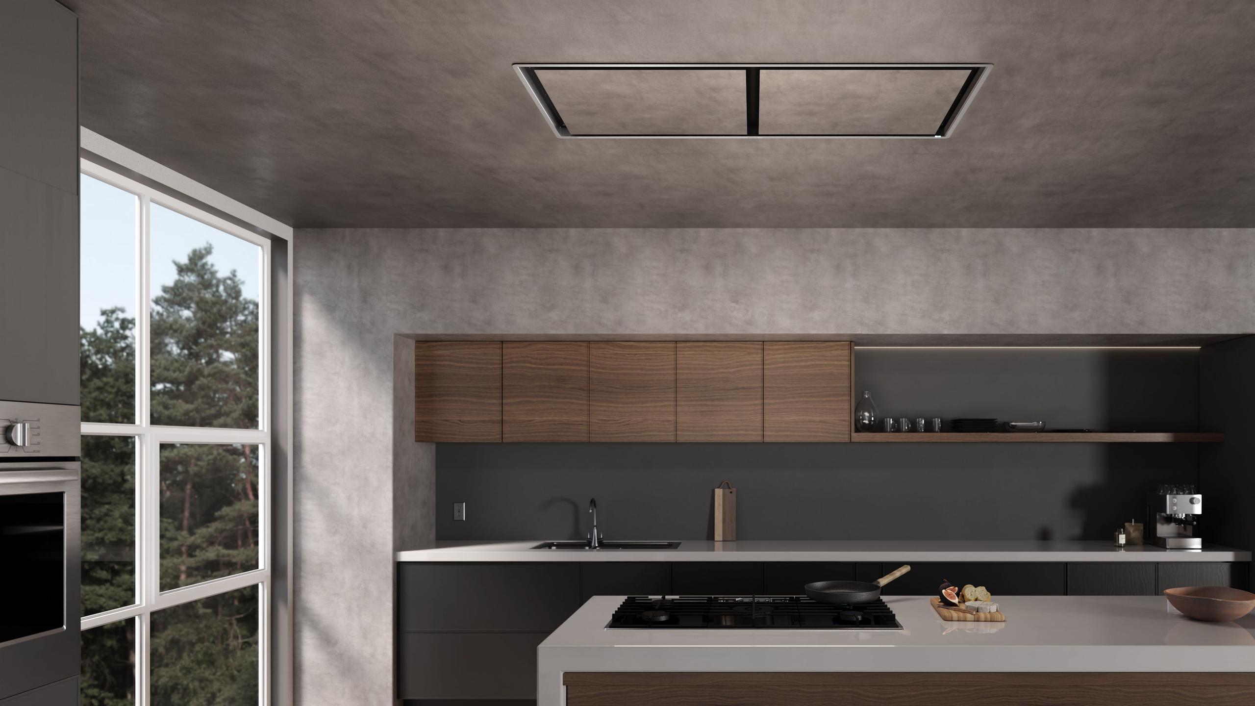 Elica ECEX60SS Cielo Ceiling Range Hood - Thumbnail 3