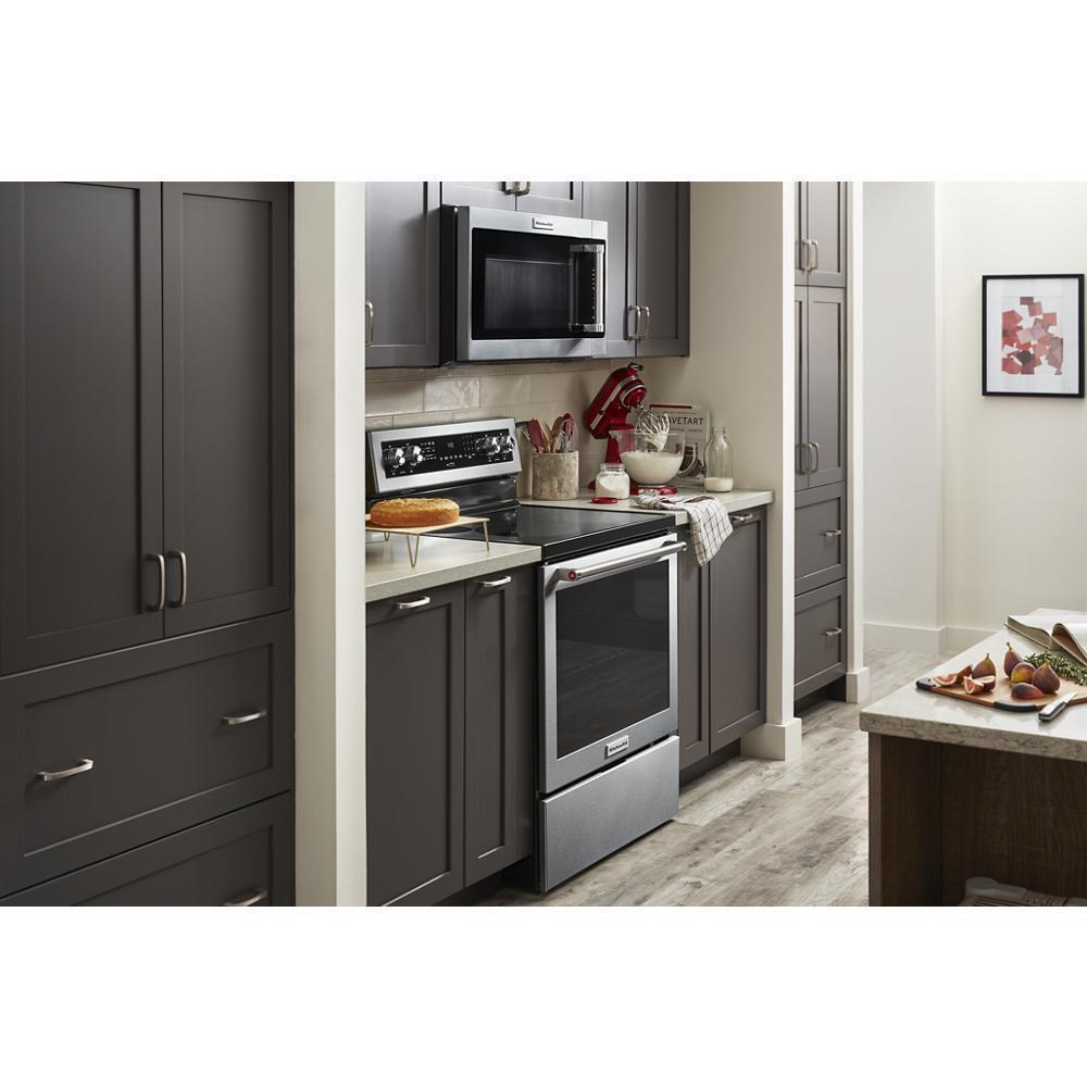 Kitchenaid KMHS120KPS 30" 1000-Watt Microwave Hood Combination
