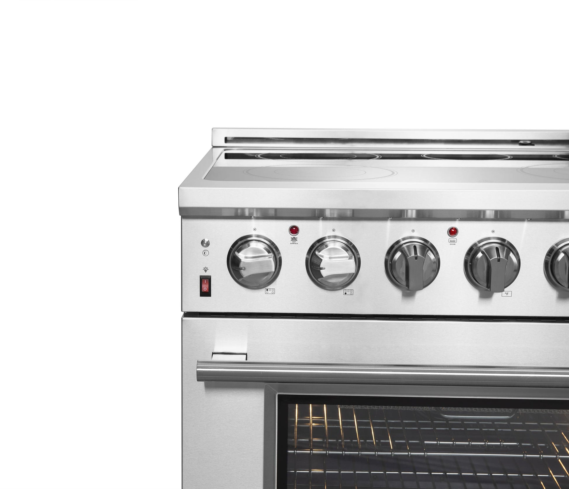Forno FFSEL602036 Forno Massimo 36" Freestanding Chef _X000D_ Door Electric Range