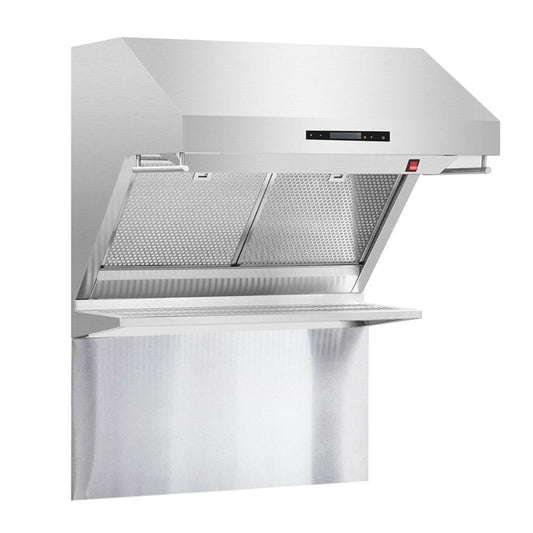 Forno FRHWM502930HB Savona - 30" Wall Mount Range Hood With Hybrid Filters & Back Splash