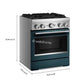 Kitchenaid KFDS930SAG 30-Inch 4 Burner Commercial-Style Dual Fuel Range With No Preheat Air Fry Mode