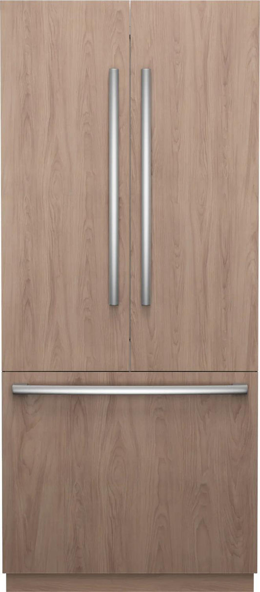Bosch B36IT100NP Benchmark®, Vario Built-In Fridge-Freezer With Freezer At Bottom, 36'', Soft Close Flat Hinge