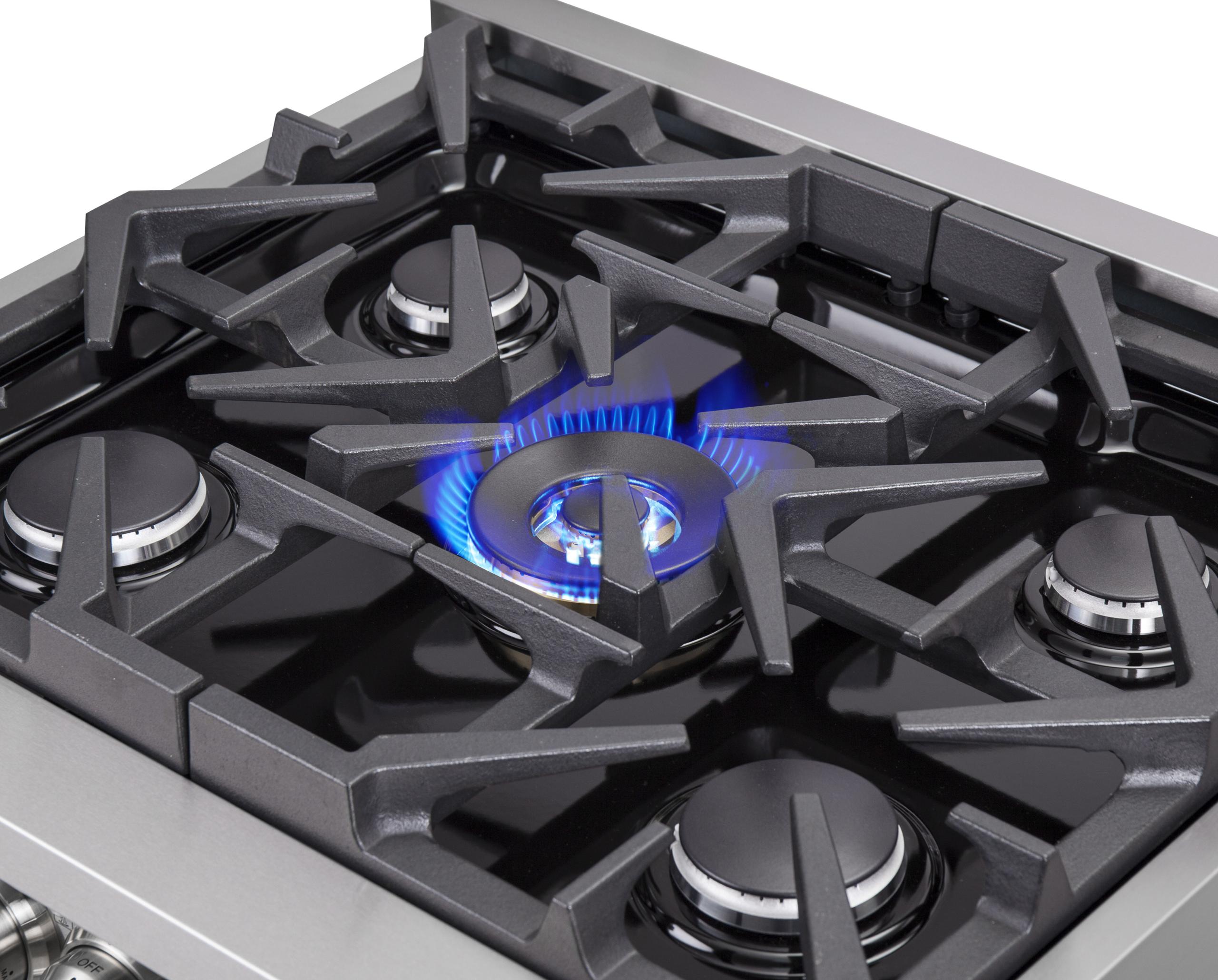 Forno Massimo 30-Inch Dual Fuel Range - Thumbnail 3
