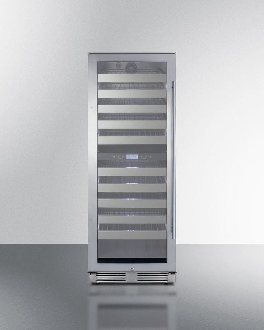 Summit SWCP2116LHD 24" Wide Dual-Zone Wine Cellar
