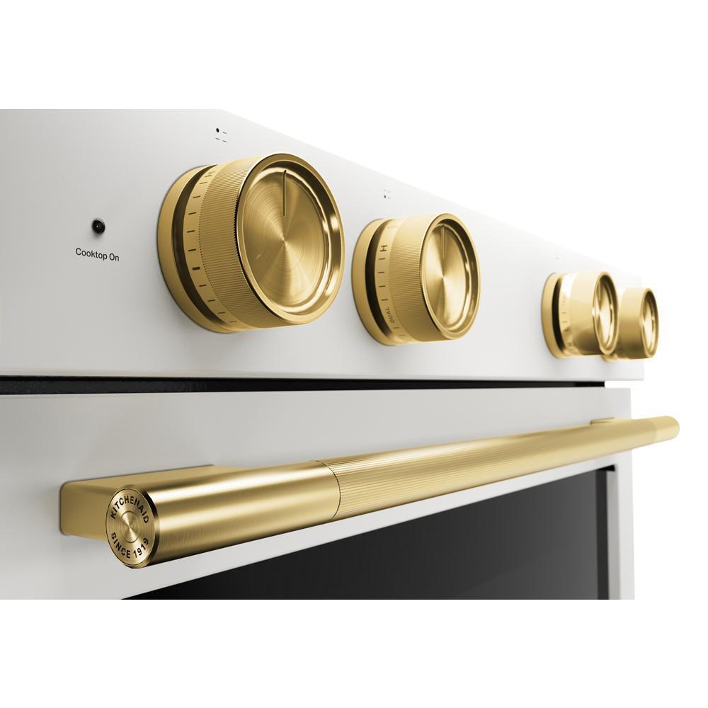 Kitchenaid KSES530SPL 5.3 Cu. Ft. Smart Slide-In Electric Range With Two Even-Heat™ Hyper Elements And Convection Cooking Modes