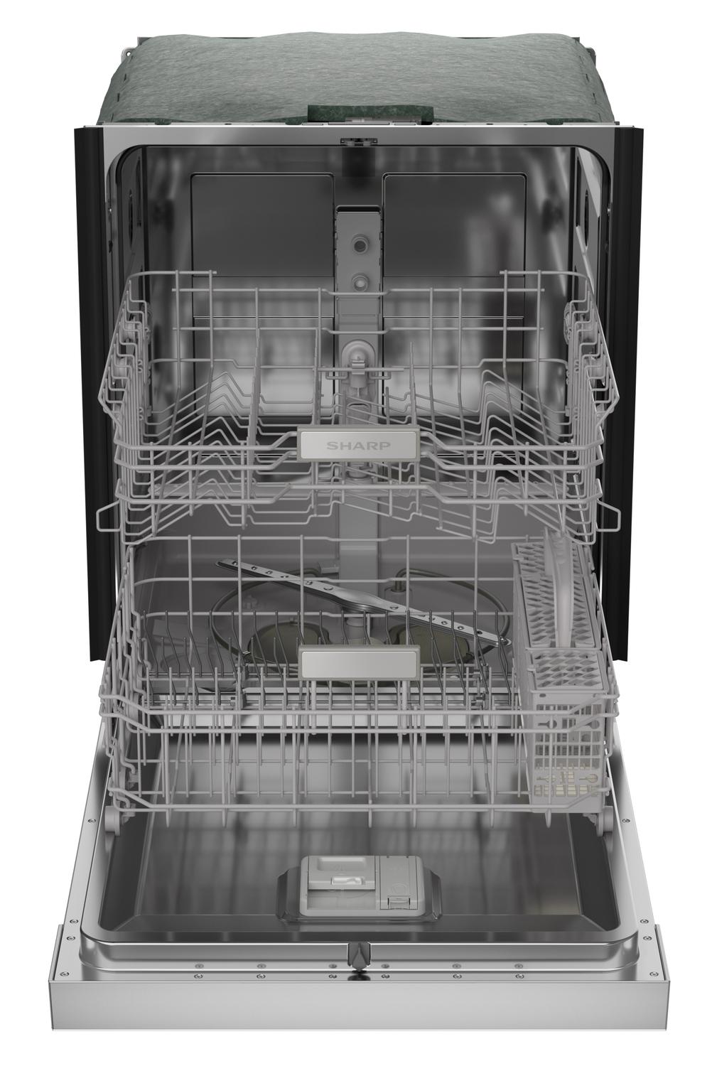 Sharp SDW6504MS Sharp 24 In. Stainless Steel Hybrid 52Db Dishwasher