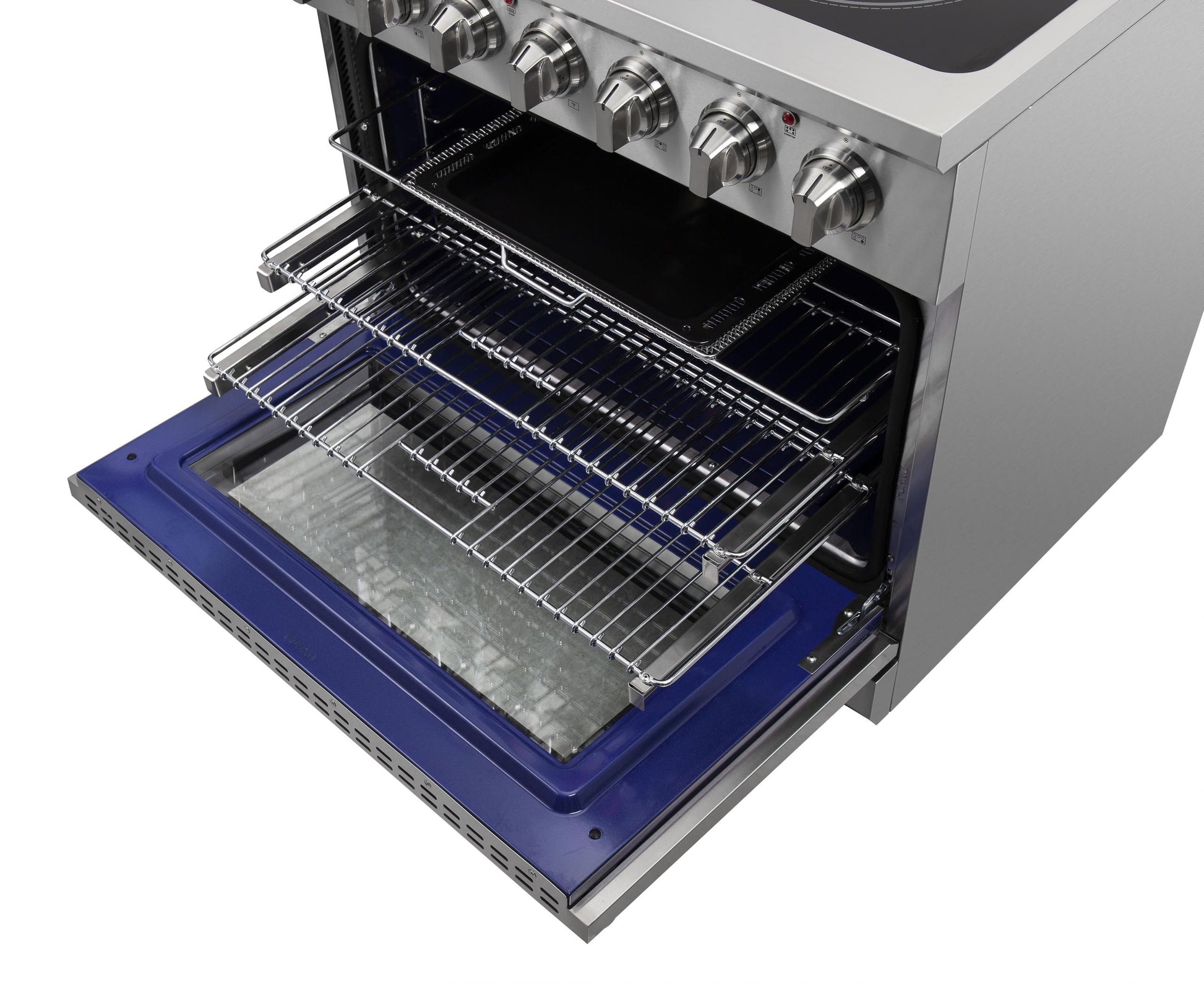 Forno FFSEL602036 Forno Massimo 36" Freestanding Chef _X000D_ Door Electric Range