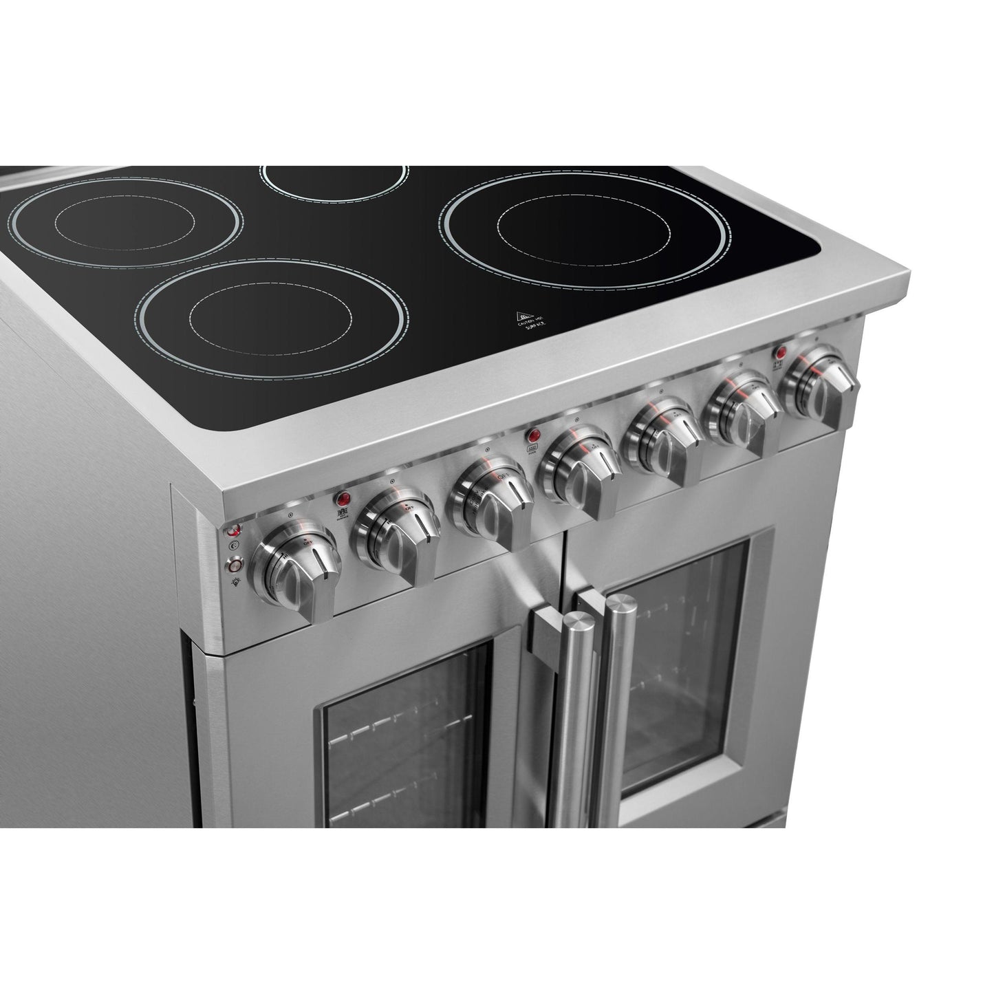 Forno FFSEL695530 Forno Massimo 30" Freestanding French Door Electric Range