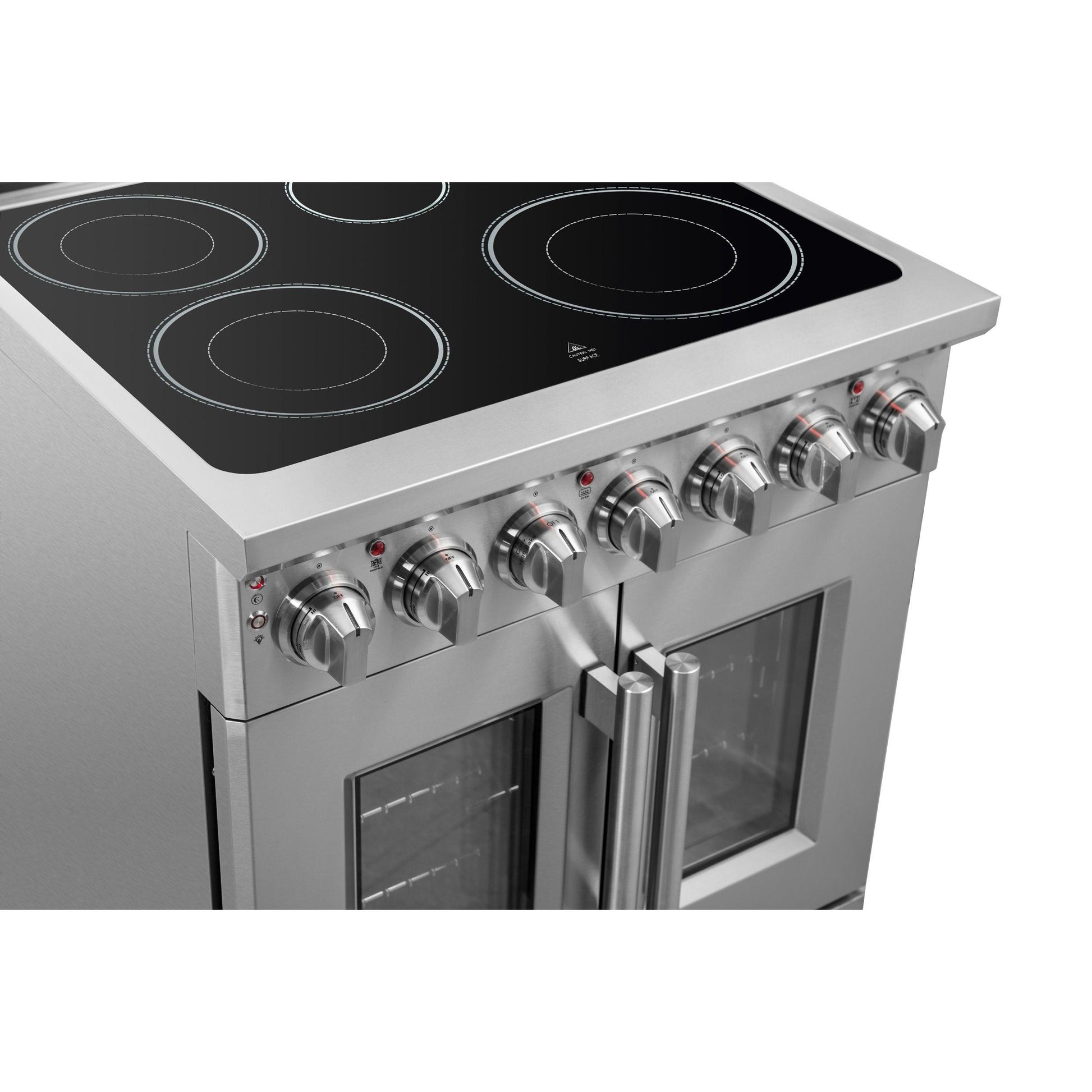 Forno FFSEL695530 Forno Massimo 30" Freestanding French Door Electric Range