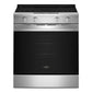 Whirlpool WSES3130SS 30-Inch Electric Range With No Preheat And Slow Cook Modes