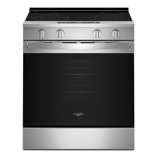 Whirlpool WSES3130SS 30-Inch Electric Range With No Preheat And Slow Cook Modes