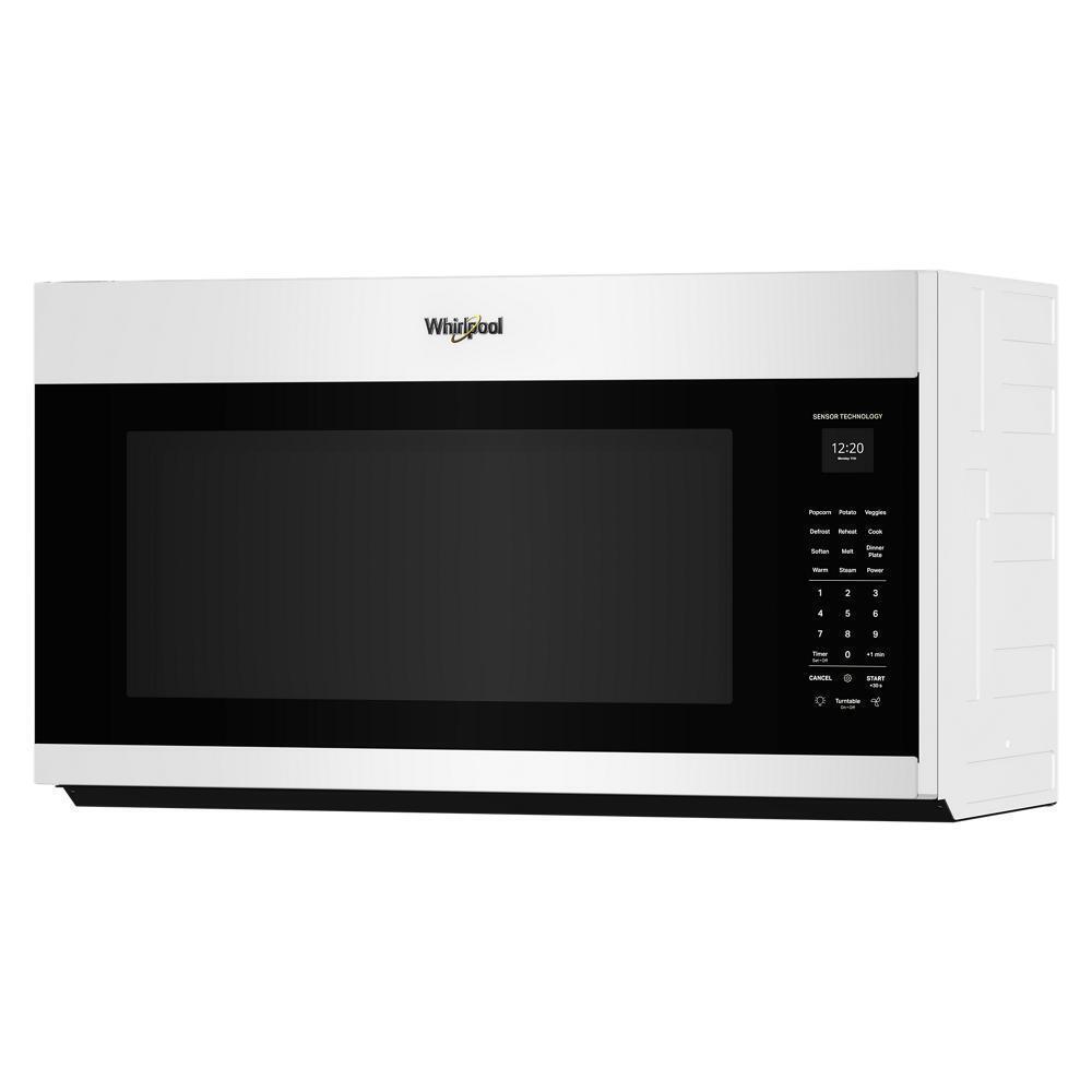 Whirlpool WMMS5630TW 2.1 Cu. Ft. Microwave Hood With Sensor Cooking And Accupop™