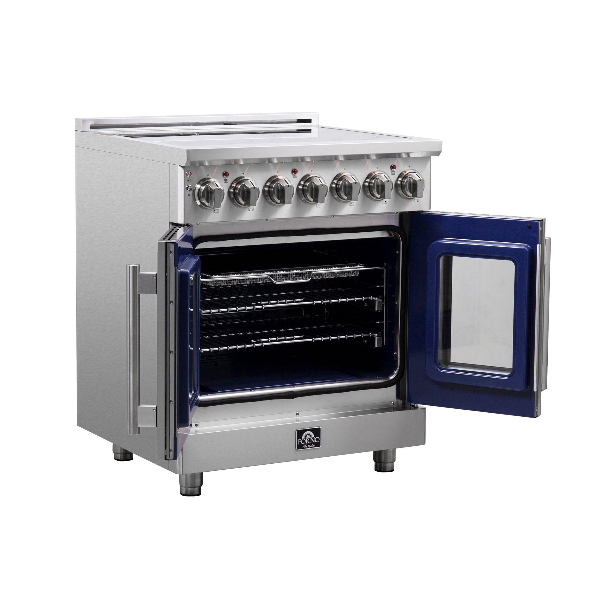 Forno FFSEL695530 Forno Massimo 30" Freestanding French Door Electric Range
