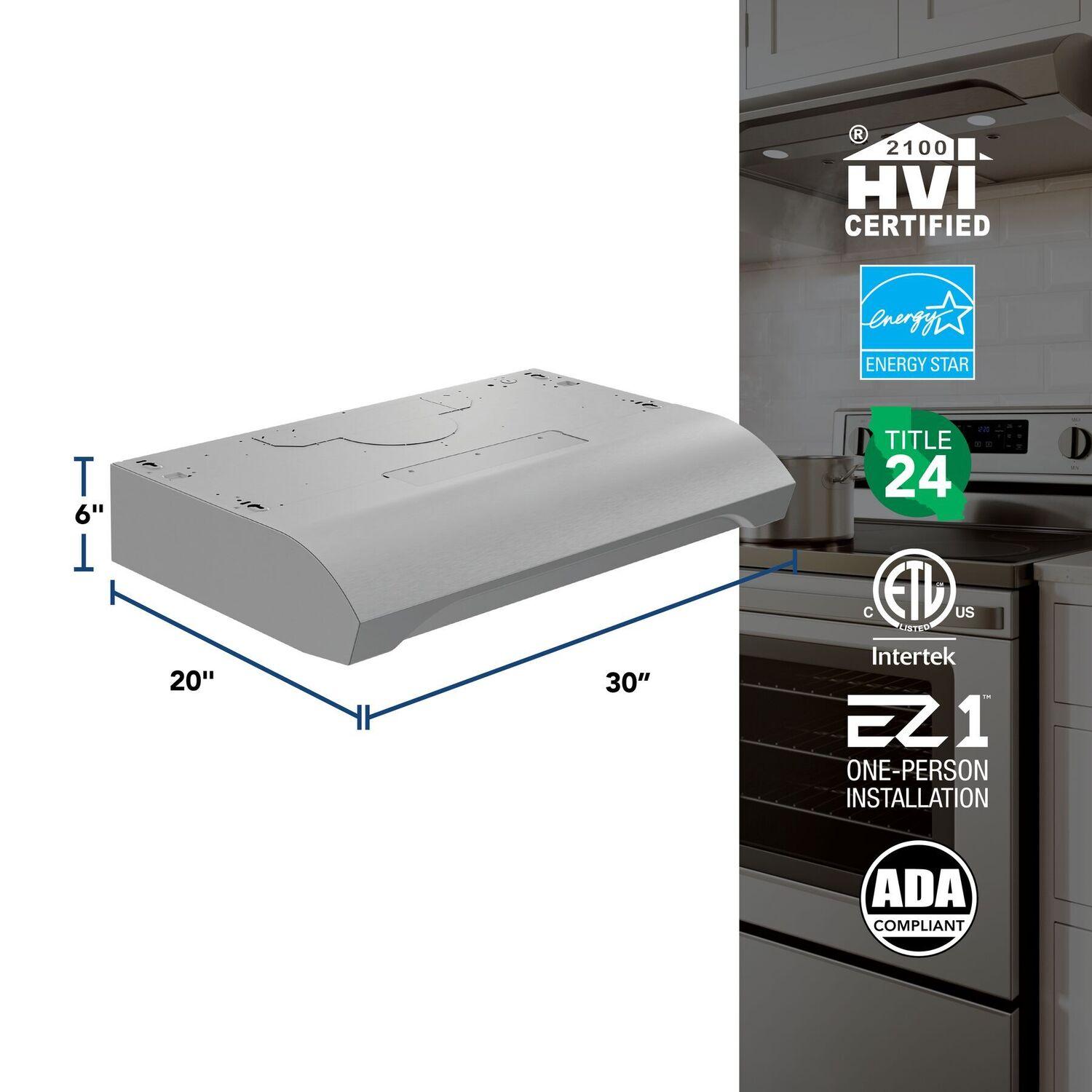 Broan ALT1303SS Alta Range Hood - Thumbnail 4