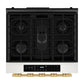 Kitchenaid KSGS530SPL 5.0 Cu. Ft. Smart Slide-In Gas Range With Convection Cooking Modes And 2-In-1 Burner