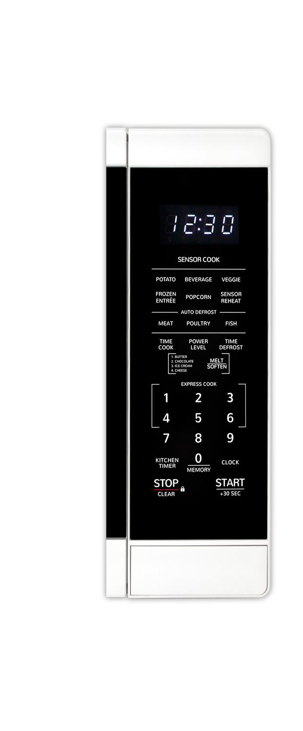 Sharp SMC1461HW 1.4 Cu. Ft. White Countertop Microwave Oven