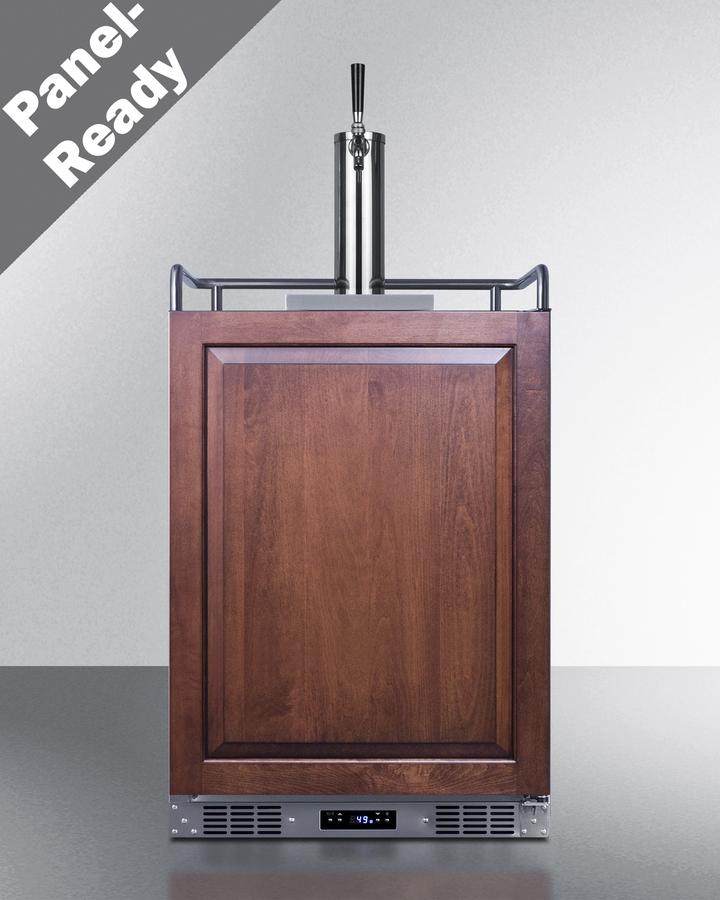 Summit SBC682PNR 24" Wide Built-In Kegerator (Panel Not Included)