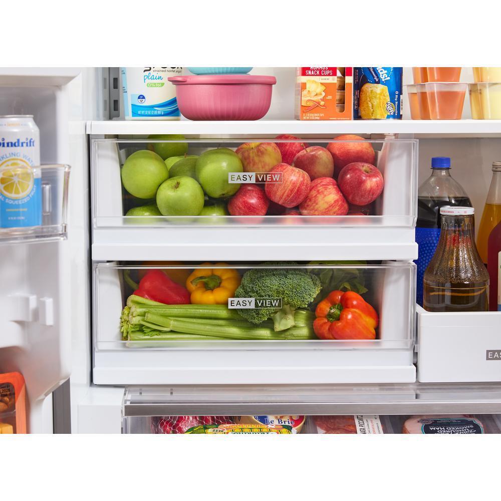 Whirlpool WRMC5036RV 36-Inch Wide True Counter Depth 4-Door French Door Refrigerator - 22 Cu. Ft.