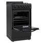 Element Appliance EGR204MCCB Element 1.9 Cu. Ft. 20 Gas Range - Black (Egr204Mccb)