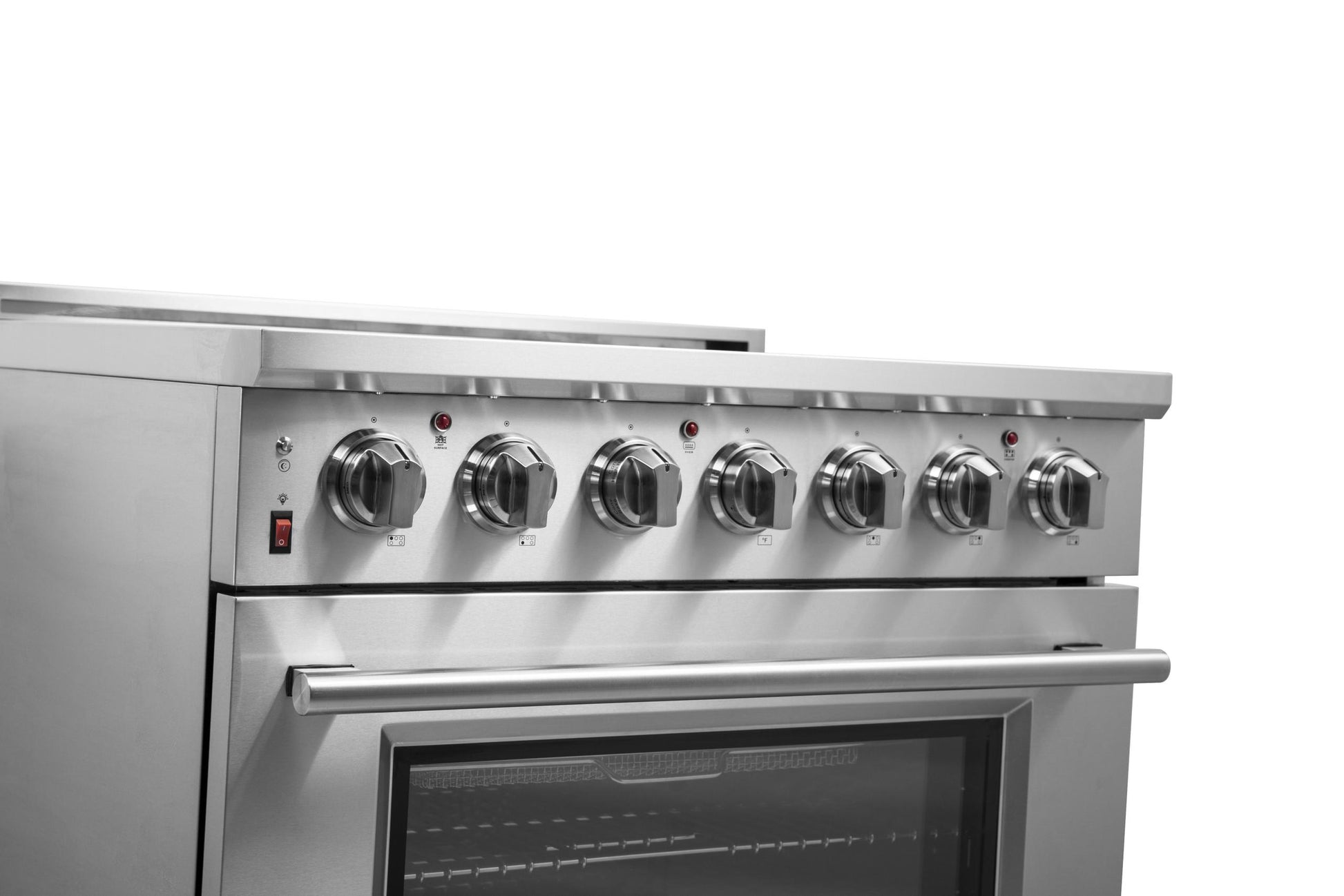 Forno FFSEL602036 Forno Massimo 36" Freestanding Chef _X000D_ Door Electric Range
