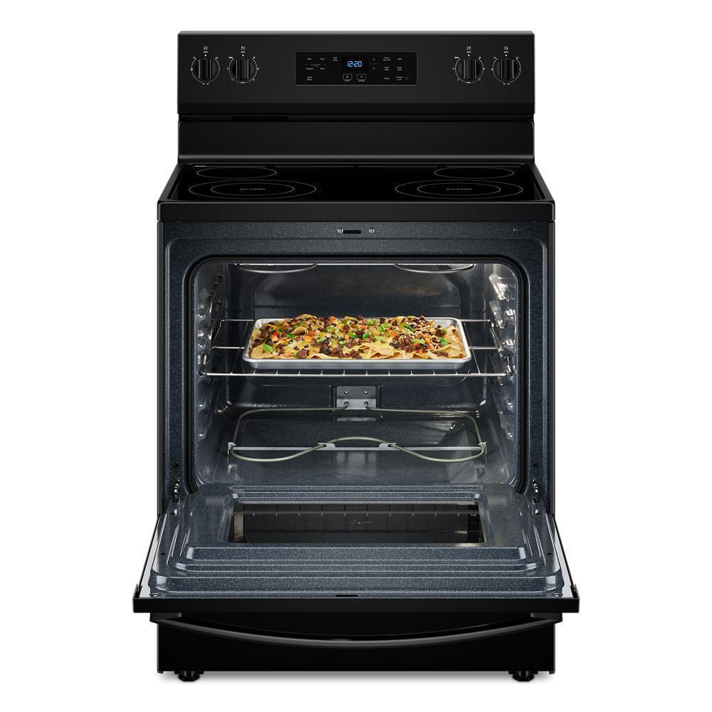 Whirlpool WFES3530RB 30-Inch Electric Range With Steam Clean