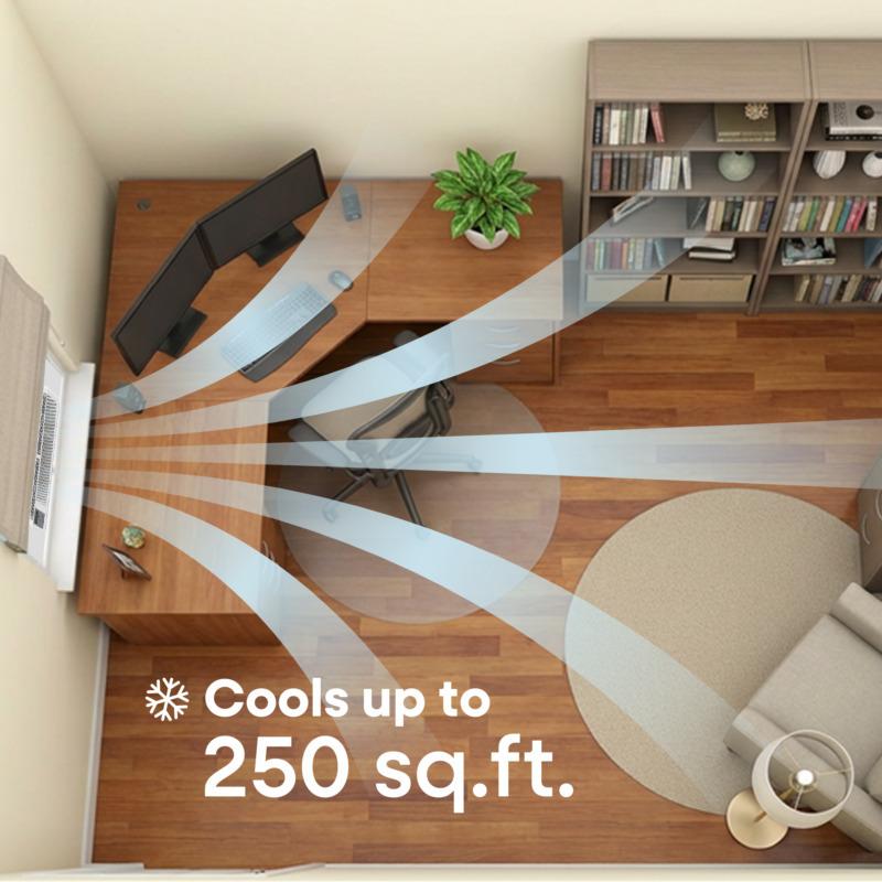 Element Appliance EWR06E Element 6,000 Btu Window Air Conditioner - White (Ewr06E)