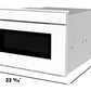 Sharp SMD2479MW Sharp 24 In. 1.2 Cu. Ft. Deco Series Built-In Smart Microwave Drawer™ Oven With Easy Wave Open In White
