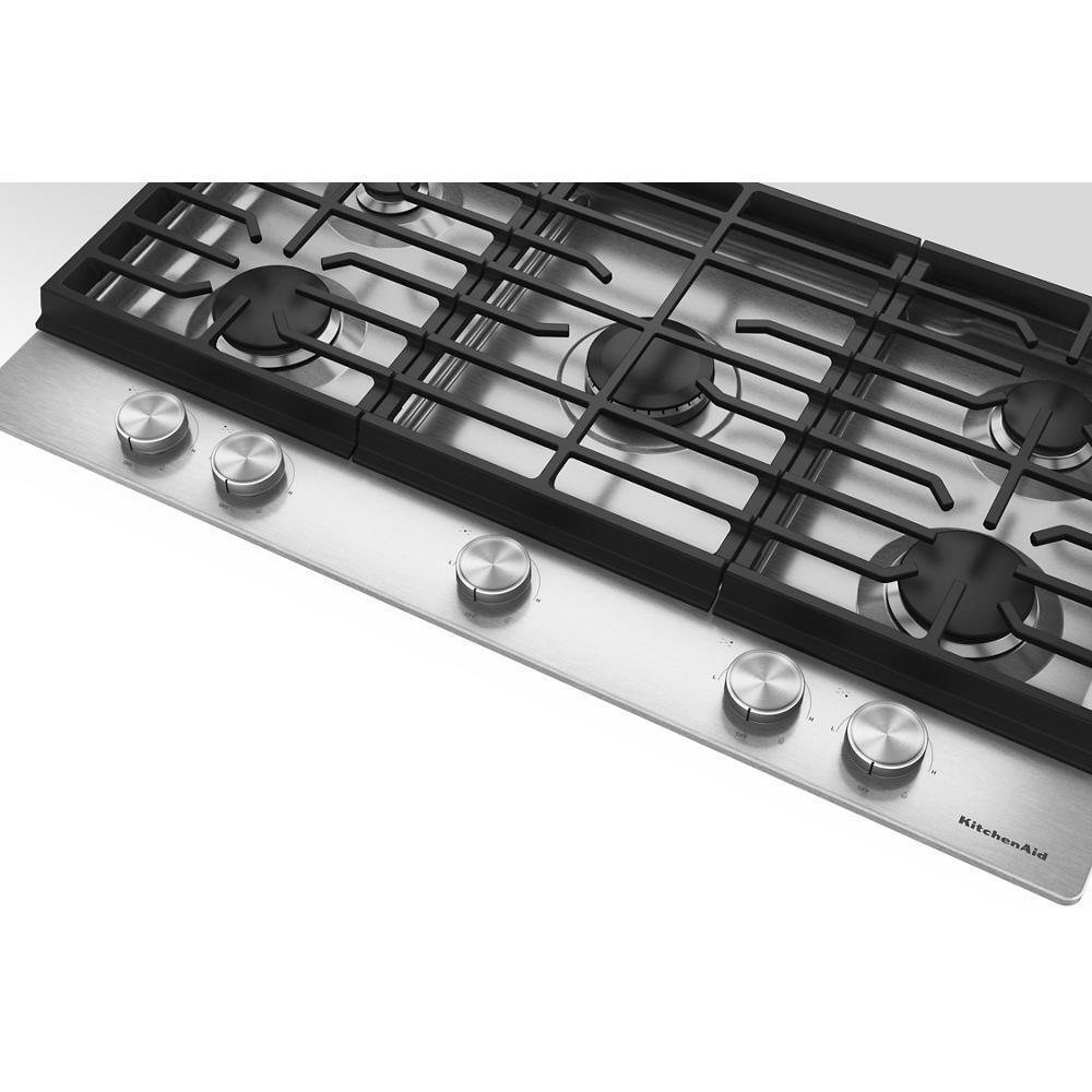 Kitchenaid KCGK336SSS Kitchenaid® 36 In. Gas Cooktop With 5 Versatile Burners