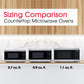 Sharp SMC1174KS Sharp 1.1 Cu. Ft. 1100W Flatbed Countertop Microwave Oven With Inverter Technology