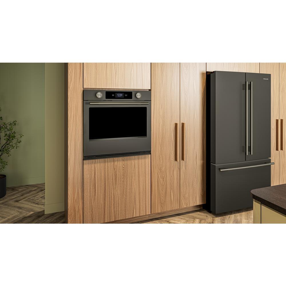 Kitchenaid KOES930SBE 30-Inch Smart Electric Single Wall Oven With Intelligent Cooking Camera - Black Ore
