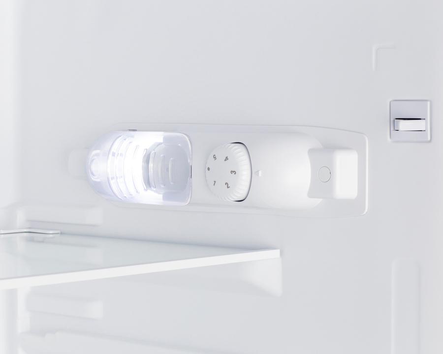 Summit CP978PL 22" Wide Top-Mount Refrigerator-Freezer