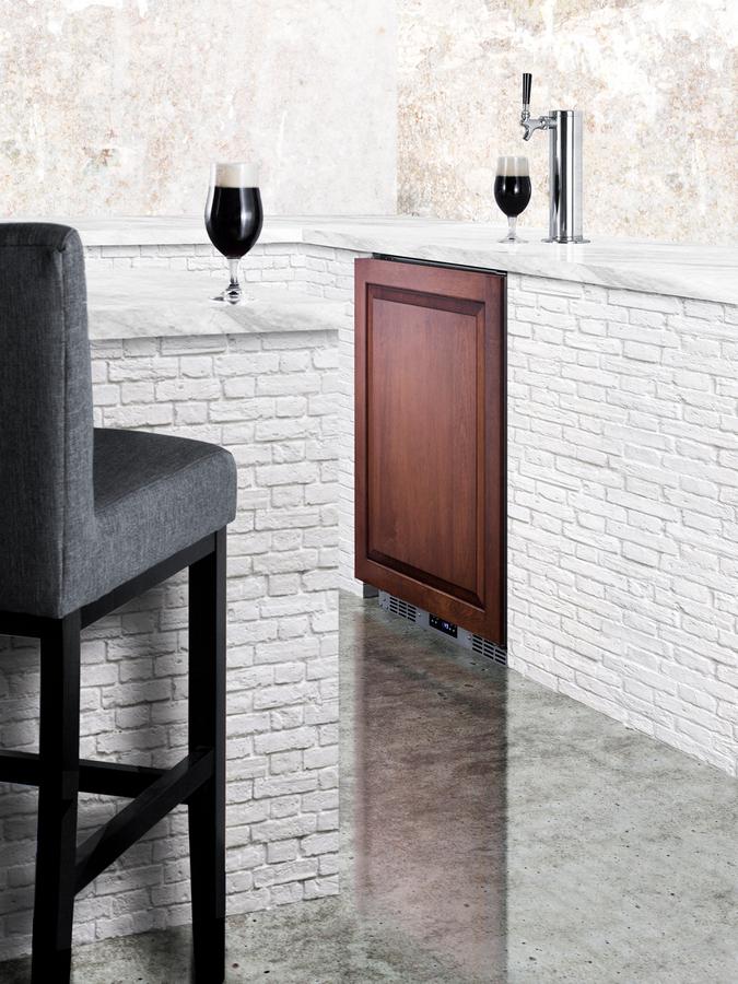 Summit SBC682PNR 24" Wide Built-In Kegerator (Panel Not Included)